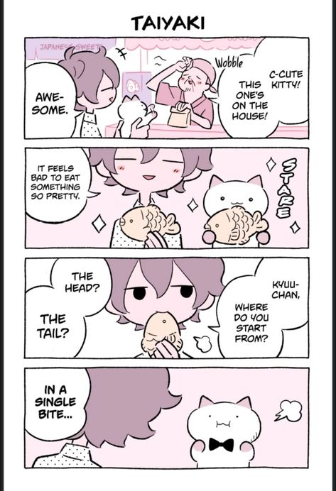 Short Comics Story, Read Anime, Story Funny, Online Comics, Cat Comics, Comics Story, Short Comics, Cute Anime Chibi, Cute Stories