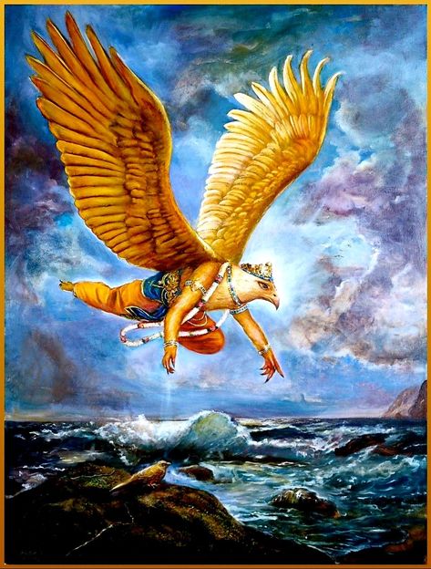 Shri Hari, The Servant, Eagle Painting, Kerala Mural Painting, Indian Art Gallery, Lotus Art, Krishna Statue, Lord Ganesha Paintings, Lord Vishnu Wallpapers