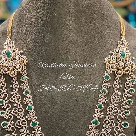 Blouse Neck Patterns, Diamond Haram, Neck Patterns, Bridal Diamond Jewellery, Blouse Neck, Diamond Jewelry Designs, Fancy Jewellery, March 27, Diamond Jewellery