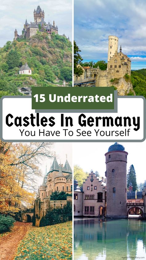 German Palaces, Castles In Germany, Germany Travel Destinations, German Castles, Germany Christmas, German Travel, Germany Travel Guide, Castles To Visit, Moving To Germany