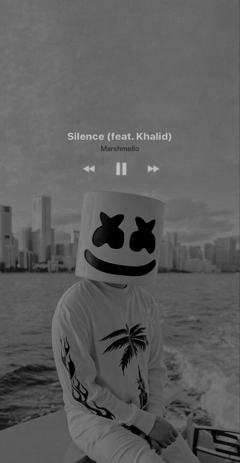 #marshmellomusic #music #wallpaper Silence Marshmello, Marshmello Wallpaper, Marshmello Wallpapers, Alan Walker, Music Wallpaper, Billie Eilish, Wallpapers, Songs, Celebrities