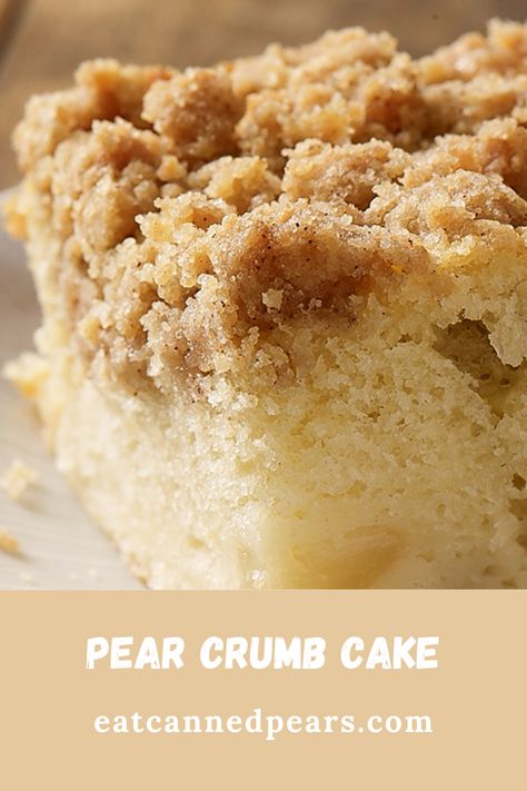 Dessert Recipes Using Canned Pears, Canned Pears Recipes Easy, Can Pear Recipes, Canned Pear Cake Recipes, Pear Dump Cake Canned, Recipes For Canned Pears, Canned Pear Recipes Easy, Recipes With Ripe Pears, Can Pears Recipes