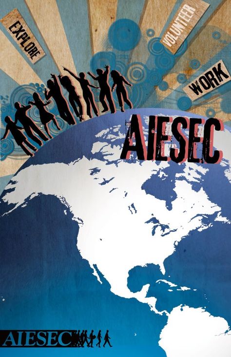 Simply #AIESEC. Who hasn't done it can't talk about it. Volunteer Aesthetic Poster, Vuca World Poster, Global Volunteer Aiesec, Aiesec Logo, Aiesec Poster, Join Us Poster, Jeep Wedding, Organize Posters, Space Travel Posters