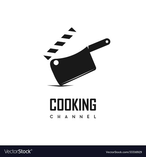 Cooking Channel Logo, Youtube Channel Logo Design, Channel Logo Design, Logo Design Aesthetic, Youtube Channel Logo, Youtube Cooking, Kitchen Logo, Channel Logo, Simple Designs To Draw