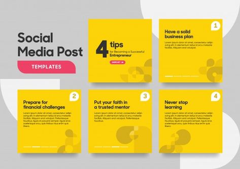 Social Media Campaign Design, Carousel Post, Banner Design Layout, Abstract Template, Social Media Post Template, Instagram Template Design, Social Media Calendar, Vector Banner, Social Media Poster