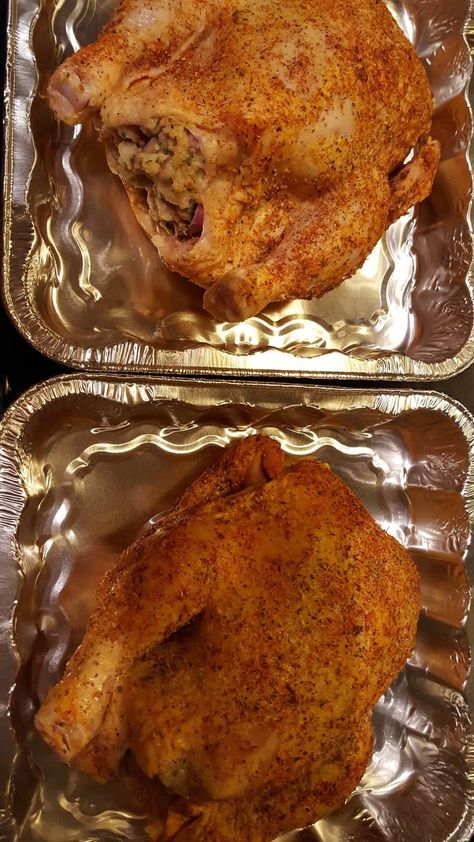 How to roast Cornish game hens Whole Cornish Hen Recipe, Cornish Hen Recipe Easy, Cornish Hen Recipes Oven, Bake Cornish Hen Recipe, Fried Cornish Hens, Baked Cornish Hens, Cooking Cornish Hens, Game Hen Recipes, Cornish Game Hen Recipes