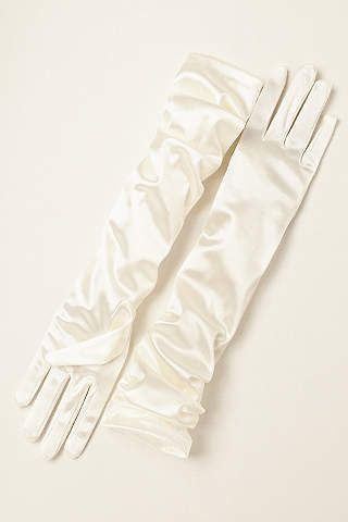 View Satin Elbow-Length Gloves CLARA Wedding Gloves Long, Bride Gloves, Silk Gloves, Simple Satin, Satin Gloves, Elegant Gloves, Elbow Length Gloves, Wedding Gloves, Bridal Gloves