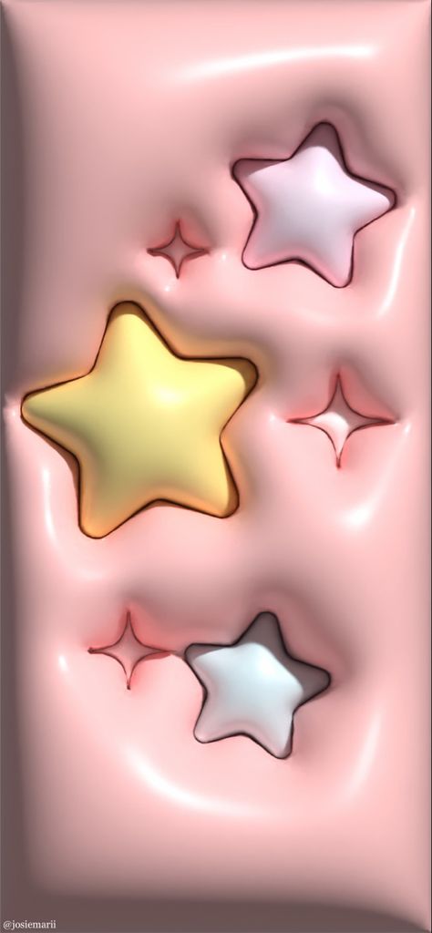 #3dwallpaper #pastel #stars #kawaii #pink #twinstars #adobe #adobeillustrator Adobe Adobe Express Y2k Fonts, Pastel Stars, 3d Wallpaper Cute, Slime Wallpaper, Y2k Background, Jelly Wallpaper, 3d Wallpaper Iphone, Adobe Express, Normal Wallpaper