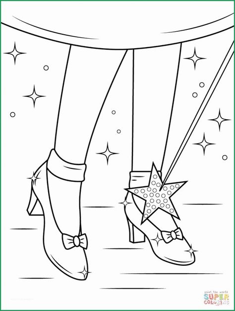 Wizard Of Oz Coloring Pages Wizard Of Oz Coloring Pages To Print Admirable Ru Shoes Coloring Wizard Of Oz Coloring Pages, Wizard Of Oz Color, Shoes Coloring, Oz Wizard, Wizard Oz, Return To Oz, Oz Tattoo, Wizard Of Oz Characters, Witch Coloring Pages