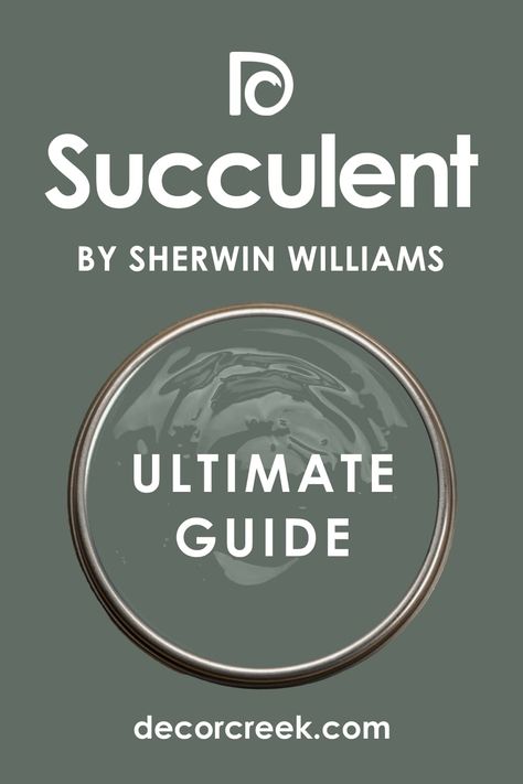 Succulent Green Paint, Succulent Sherwin Williams Bedroom, Succulent Sherwin Williams Exterior, Emerald Paint Color Sherwin Williams, Sw Secret Garden Paint, Sw 9650 Succulent, Succulent Sherwin Williams Bathroom, Green Vanity Paint Color, Succulent By Sherwin Williams