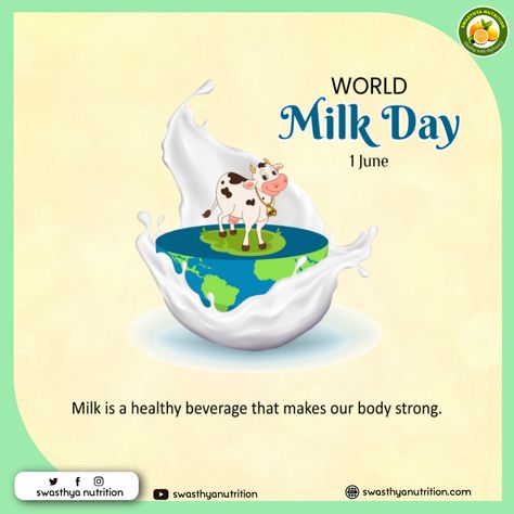 Milk is an excellent option as a post-workout recovery beverage. Let’s raise a toast.Wishing you a healthy world milk day to all the people who drink milk for a healthy life. #worldmilkday #worldmilkday2021 #worldmilkdayth #danomilkworldmilkdaycelebration World Milk Day, Workout Recovery, Post Workout Recovery, Drink Milk, Post Workout, Our Body, Healthy Drinks, Healthy Life, Serving Bowls