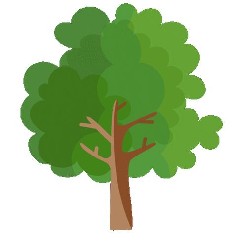 Tree Animation, Tree Animated, Chestnut Tree, Cartoon Mom, Gif Background, Tree Sticker, Animal Cutouts, Cartoon Trees, Good Morning Beautiful Gif