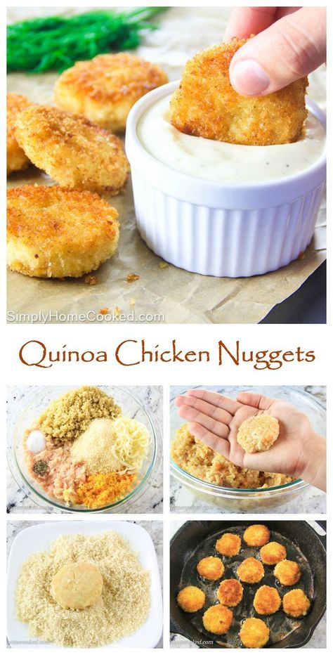 Ground Chicken Recipes Blw, Blw Ground Chicken, Blw Chicken Nuggets, Simple Toddler Meals, Healthy Foods For Kids, Chicken Substitute, Healthy Chicken Nuggets, Chicken Nuggets Recipe, Chicken Bread