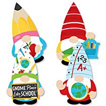 Check this out! School Gnomes, Classroom Party Ideas, Classroom Essentials, Teachers Diy, Diy Party Supplies, Essentials Set, Classroom Decor Themes, Gnomes Diy, Coordinating Patterns