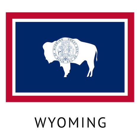 Wyoming state flag #AD , #AFF, #Affiliate, #flag, #state, #Wyoming Wyoming Flag, Wyoming State, Material Design Background, Flag Png, Educational Projects, State Flags, Layout Template, Design Background, Graphic Image