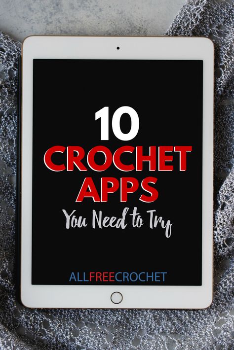 Downloading one of these apps is sure to change the way you crochet. Includes crochet apps for both Apple and Android devices. All Things Crochet, Crochet Website, Crochet Tips And Tricks, Stitch Counter, Crochet Tools, Crochet Hack, Crochet Stitch, All Free Crochet, Crochet Instructions