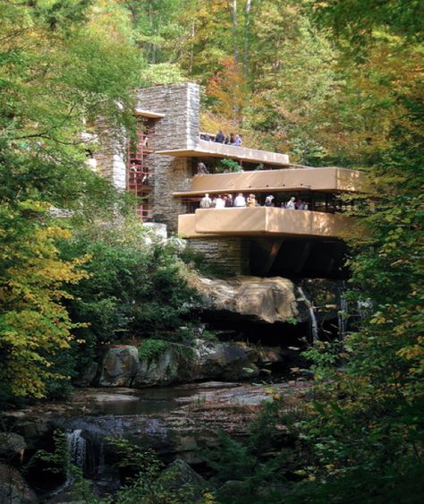 Got a Little Free Time This Spring? Maybe Go Check Out Pittsburgh (Yes, Really) - Airfarewatchdog Visit Pittsburgh, Falling Water House, Falling Water Frank Lloyd Wright, Falling Waters, Gnome House, Frank Lloyd, Frank Lloyd Wright, Lloyd Wright, Cozy Space