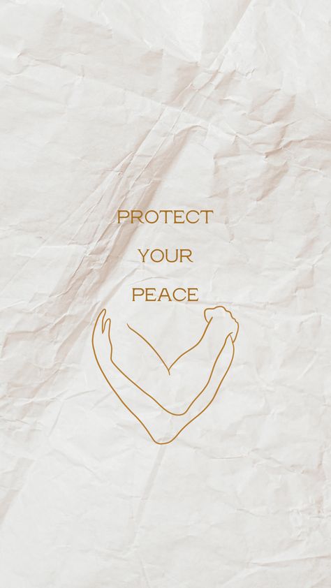 Tattoo About Peace, Protecting My Peace Tattoo, Protect My Peace Tattoo, Protect Your Peace Wallpaper, Protecting My Peace Quotes, Protect Your Peace Tattoo, Empathy Symbol, Inner Peace Tattoo, Peace Tattoo