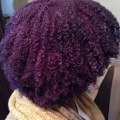 purple haze. 4c Purple Hair, Purple Hair Natural Black Women, Dark Purple Natural Hair, Dark Purple Hair Black Women, Purple Afro Hair, Purple Hair Dark Skin, Purple Hair Black Women, Purple Curly Hair, Purple Afro