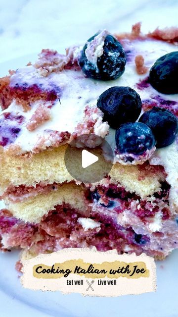 Cooking Italian with Joe on Instagram: "🍰✨ Craving something extraordinary? Dive into a world of flavors with my mouthwatering blueberry tiramisu! 😍💙 This isn’t just dessert—it’s an experience! Watch the full recipe video and treat your taste buds to something spectacular. For the full recipe, follow the link in my bio! 👩‍🍳💫

#BlueberryTiramisu #DessertDreams #FlavorExplosion #FoodieHeaven #BakingMagic #RecipeOfTheDay #SweetIndulgence #HomemadeDelights" Blueberry Tiramisu, Italian Cooking, Recipe Video, Recipe Of The Day, Living Well, Eating Well, Taste Buds, Just Desserts, Treat Yourself