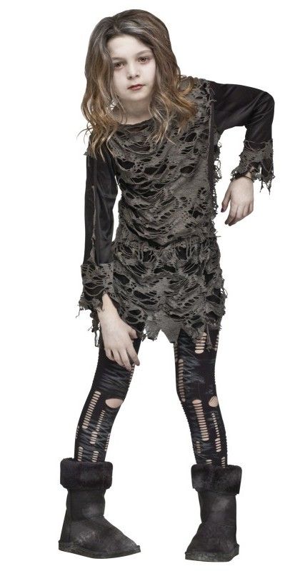 Girl Zombie Costume, Zombie Kid, Zombie Halloween Costumes, Doll Halloween Costume, Zombie Party, Zombie Costume, Halloween Zombie, Zombie Girl, Footless Tights