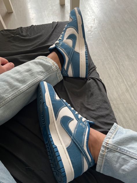 Industrial Blue Dunks Outfit, Nike Dunk Low Industrial Blue, Nike Dunk Low Outfit, Dunks Outfit, Industrial Blue, Fits Streetwear, Blue Outfits, Streetwear Inspo, Shoes Ideas