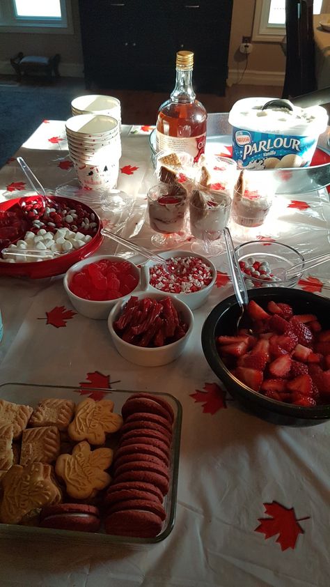 Sundae Bar, Canada Day, Bar, Quick Saves