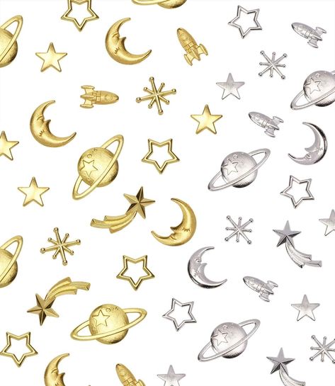 Amazon.com: Penta Angel Cosmos Themed Resin Fillers Charms Beads 84Pcs Gold Alloy Star Moon Planet Filling Accessories for Epoxy Resin Craft Jewelry Making (Gold&Silver) Resin Fillers, Planet Jewelry, Moon Planet, Resin Jewelry Making, Epoxy Resin Crafts, Resin Craft, Craft Jewelry, Small Charms, Gold Alloys