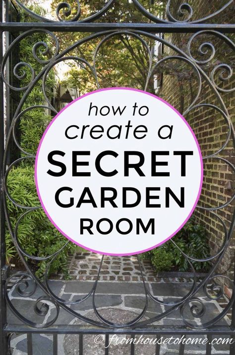 If you’re wondering how to design a beautiful backyard, then read these then read these tips. They’re helpful ideas for creating a fabulous secret garden landscape design in your own yard. I am so saving this so I can try these secret garden design ideas myself!! Secret Garden Room, Secret Garden Design, Recipe Gifts, Charleston Gardens, Funny Vine, Relaxing Backyard, Backyard Shade, Backyard Plan, A Secret Garden