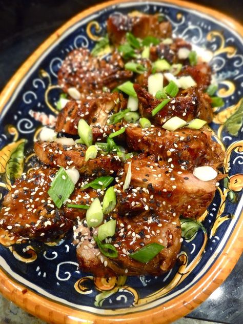 Korean Pork Tenderloin, China Recipes, Kalbi Marinade, Pork Short Ribs, Asian Pork Tenderloin, Asain Food, Pork Tenderloin Marinade, Recipes Korean, Recipe Korean