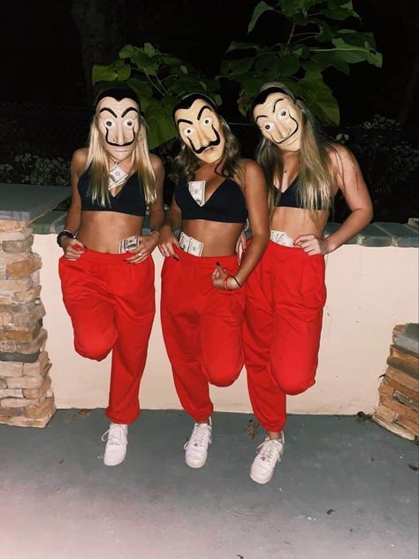 Fantasia Halloween Trio, Holoween Costums, Teenage Halloween Costumes, Halloweenský Makeup, Cute Group Halloween Costumes, Halloween Costumes For Teens Girls, Classy Halloween Costumes, Bff Halloween Costumes, Trio Halloween Costumes