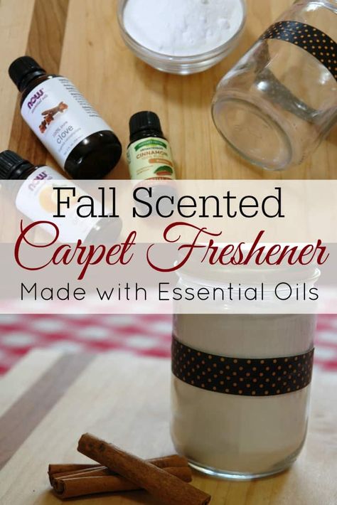 Fall Scents Diy, Carpet Refresher, Diy Linen Spray, Carpet Smell, Carpet Deodorizer, Carpet Freshener, Cleaning Diy, Cinnamon Orange, Homemade Cleaners