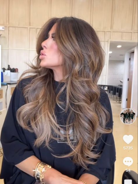 Caramel Blonde Hair, Rambut Brunette, Honey Brown Hair, Brown Hair Looks, Brown Hair Inspo, Brunette Hair With Highlights, Caramel Balayage, Hair Color Light Brown, Hairstyles For Layered Hair