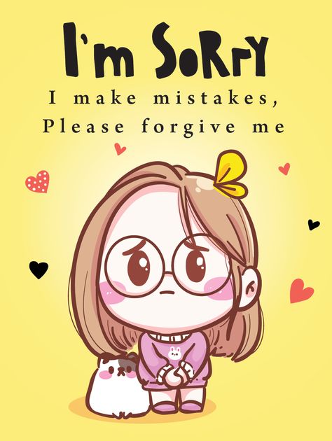 Cute Drawings To Say Sorry, Cute Apology Drawings, Sorry Quotes For Teacher, Sorry Drawing For Best Friend, Sorry Illustration Cute, Sorry Images Friends, Cute Ways To Say Im Sorry, Sorry Pics Cute, Sorry For Friends