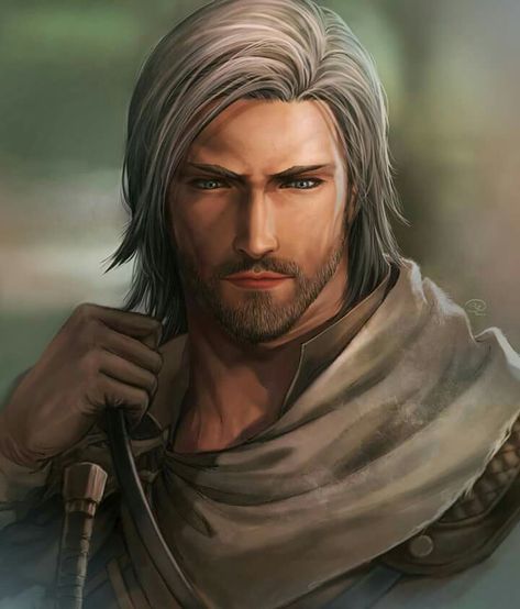 Heroic Fantasy, Roleplay Characters, Fantasy Portraits, Human Male, Fantasy Images, Fantasy Male, Story Characters, High Fantasy, Fantasy Warrior