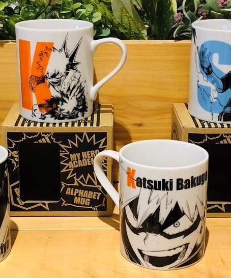 My Hero Academia Gift Ideas, Bakugou Merch, Bakugo Merch, Mha Merch, My Hero Academia Shirt, My Hero Academia Merchandise, Alphabet Mugs, Bakugo Katsuki Fanart Cute, Anime Items