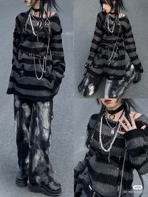 Alt Outfits, New Rock, Alt Fashion, Grunge Goth, Swaggy Outfits, Mode Inspo, Goth Outfits, Alternative Outfits, Grunge Style