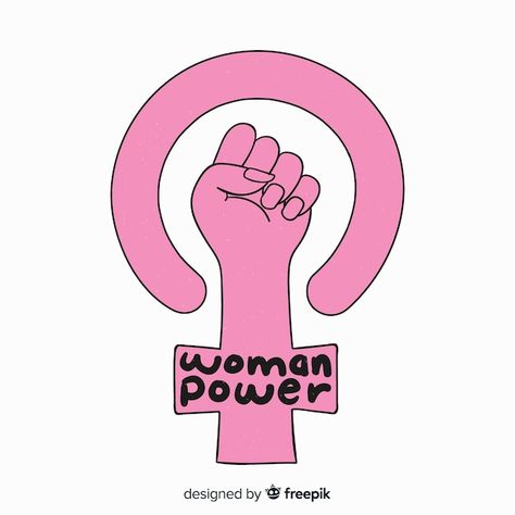 Women Empowerment Symbols, Women Power Symbol, Women Empowerment Logo, Power Background, Power Lady, Women In Power, Girl Symbol, Girl Power Art, Lady Logo