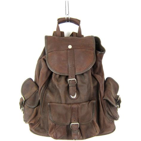 Vintage Brown Leather Rucksack 80s Backpack Shoulder Bag Hipster Boho... ($95) ❤ liked on Polyvore featuring bags, backpacks, leather rucksack, boho backpack, hipster backpack, vintage leather backpack and genuine leather backpack 80s Backpack, Bohemian Backpack, Hipster Backpack, Boho Backpack, Adventure Bags, Vintage Leather Backpack, Brown Backpacks, Brown Leather Backpack, Vintage Backpacks