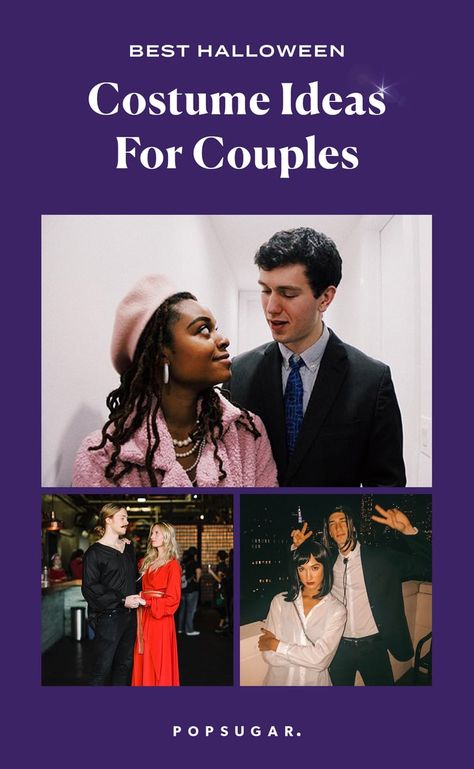 Best Halloween Costume Ideas For Couples | 2020 Couple Dress Up Ideas, Movie Character Couple Costumes, Famous Couples Costumes, Celebrity Couples Costumes, Halloween Costumes Pop Culture, Clever Couples Halloween Costumes, Character Costume Ideas, Celebrity Couple Costumes, Unique Couples Costumes