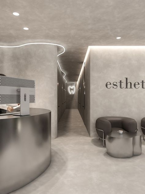 Dentist Office Design Interiors, Dental Design Interior, Dentist Office Design, Spa Luxe, Tooth Brushing, Dentist Clinic, Dental Office Design Interiors, Esthetics Room, Spa Room Decor