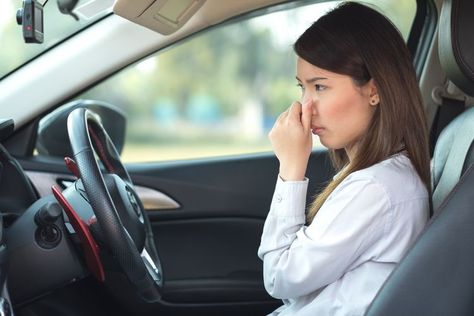 Top Four Ways to Fix Bad Car Smells Car Checklist, Dr Weil, New Car Smell, Car Dealerships, Best Podcasts, Drunk Driving, Car Smell, Sweet Fragrance, Car Carpet