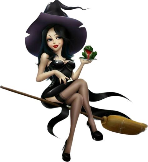 Halloween Pin Up, Witch Pictures, Fantasy Witch, Beautiful Witch, Desenho Tattoo, The Worst Witch, Season Of The Witch, Witch Art, Witchy Woman