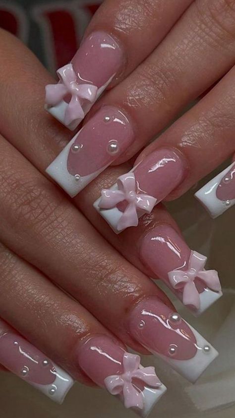 Strengthen Nails, Square Nail Designs, Nails Today, Grunge Nails, Girly Acrylic Nails, Really Cute Nails, Unique Acrylic Nails, Botanical Oils, Pink Acrylic Nails