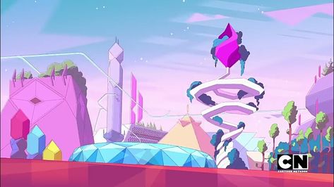 Steven Universe Homeworld, Steven Universe Background, Steven Universe Diamond, Steven Universe Wallpaper, Steven Universe Gem, Steven Universe Fanart, Universe Art, Mystical Art, Art Style Inspiration