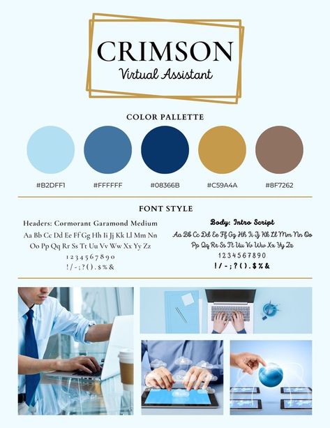 design Virtual Assistant Color Palette, Brand Guide Design, Lifestyle Concierge, Moodboard Template, Mood Board Layout, Board Layout, Guide Design, Style Header, Ebay Account