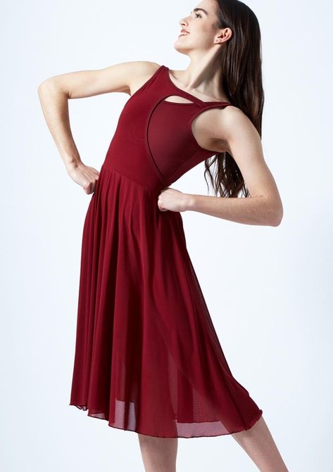 Move Dance Thalassa Cut Out Lyrical Dress Tan front. [Tan] Red Lyrical Dance Costumes, Red Dance Dress, Red Dance Costumes, Lyrical Dress, Lyrical Dance Dresses, Weissman Costumes, Dance Costumes Dresses, Lyrical Dresses, Dance Costumes Lyrical