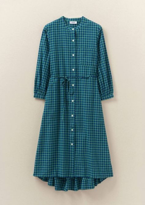 Directed By Greta Gerwig, Check Shirt Dress, Checked Shirt Dress, Nautical Chic, Striped Off Shoulder Top, Greta Gerwig, Saoirse Ronan, Desi Wear, Long Kurti Designs