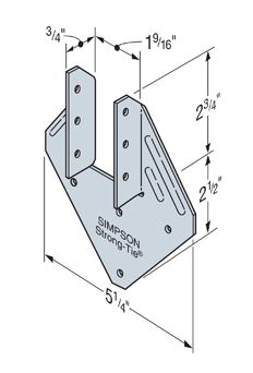 deck - Is there a correct orientation for hurricane clips? - Home ... Simpson Strong Tie, Lean To Shed, Joist Hangers, Diy Shed Plans, Roof Trusses, Shed Roof, Diy Shed, Shed Design, Shed Plans