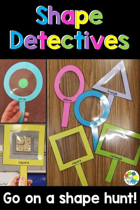 Maths Activity Preschool, Orientation Activity For Preschool, My Classroom Activities For Preschoolers, Fun With Shapes Activity, Shapes Activity For Grade 1, Shapes Activities For Grade 1, Preschool Detective Activities, Shapes Games For Kindergarten, Math And Manipulatives For Preschool